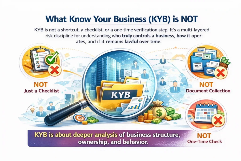 What Know Your Business KYB Is NOT