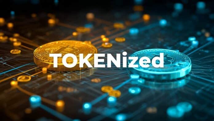 Illustration comparing tokenized deposits and stablecoins in modern digital finance infrastructure