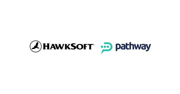 HawkSoft and PathwayPort two-way API integration enabling auditable insurance workflow automation for independent insurance agencies