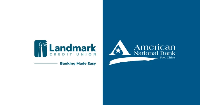 Landmark Credit Union acquisition of American National Bank Fox Cities expanding banking operations in Northeast Wisconsin