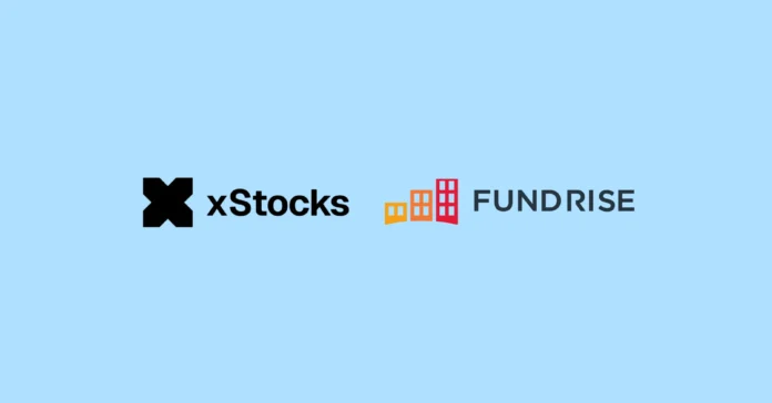 xStocks and Fundrise partnership illustrating VCX fund tokenization enabling onchain access to private technology companies such as SpaceX OpenAI Anthropic and Databricks