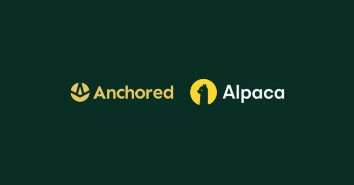 Anchored platform launching tokenized US stocks on Monad Layer 1 network enabling global investor access and on-chain equity trading powered by Alpaca