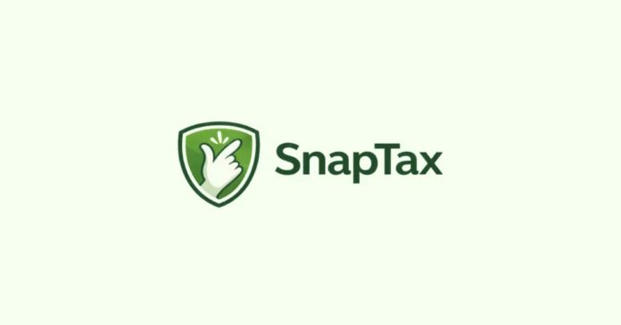 SnapTax AI-powered tax planning platform dashboard for freelancers and 1099 workers showing real-time tax tracking, expense categorization, and financial reporting