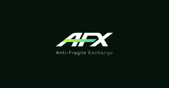 AFX sovereign Layer 1 Mainnet launch featuring institutional-grade decentralized perpetual DEX trading infrastructure with Zero Gas execution and high-speed blockchain performance